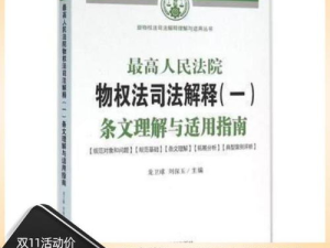 物权法司法解释一,解析不动产物权归属与争议解决